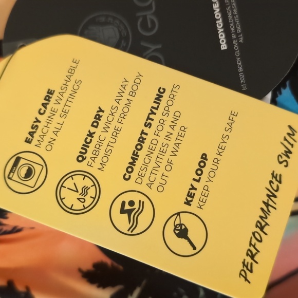 NWT Body Glove Men's Performance Board Shorts - Picture 4 of 7